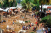 Philippines flood damage
